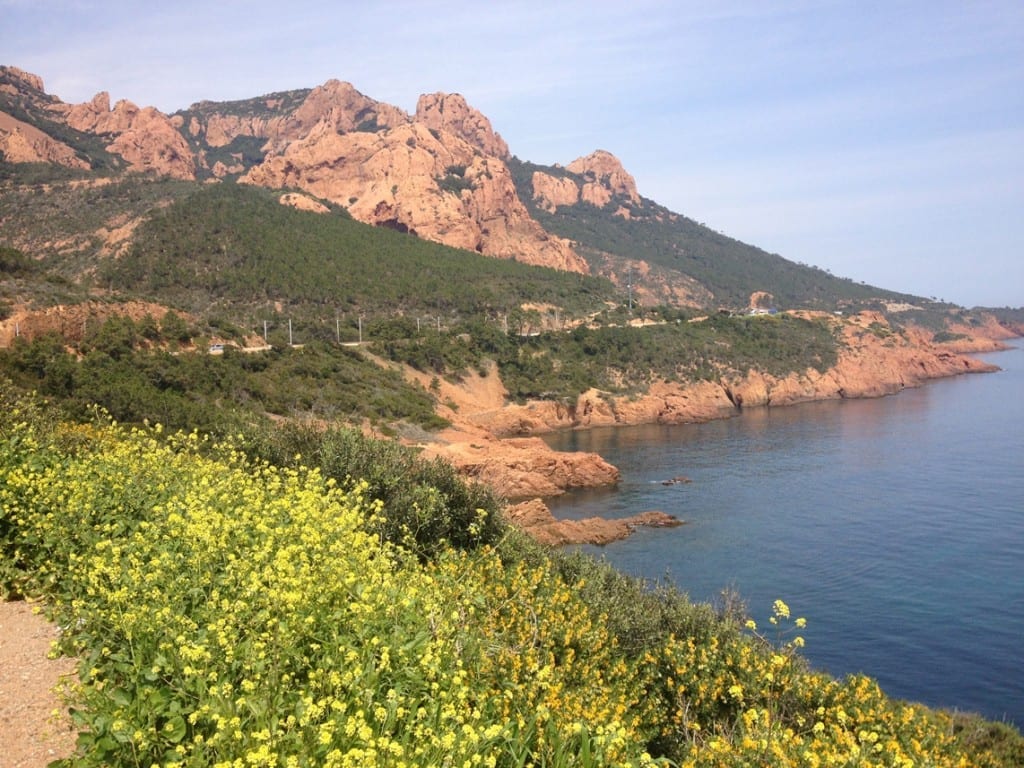 Coast Road between St Raphael and Cannes