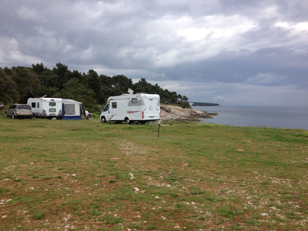 Views of the campsite at Camping Stoja, Istria