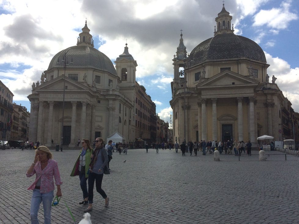 Twin Churches, Rome