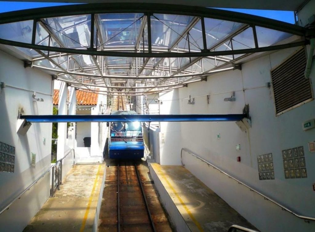 Funicular railway, Nazare