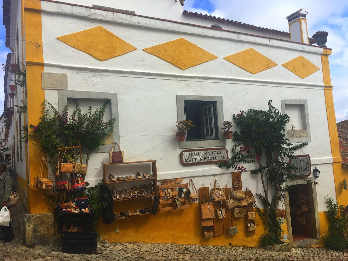 Obidos Portugal shop